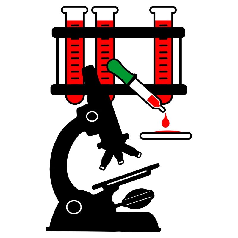 Blutspende microschoop