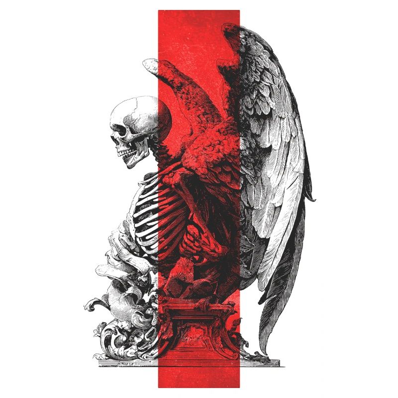 Skeleton Statue