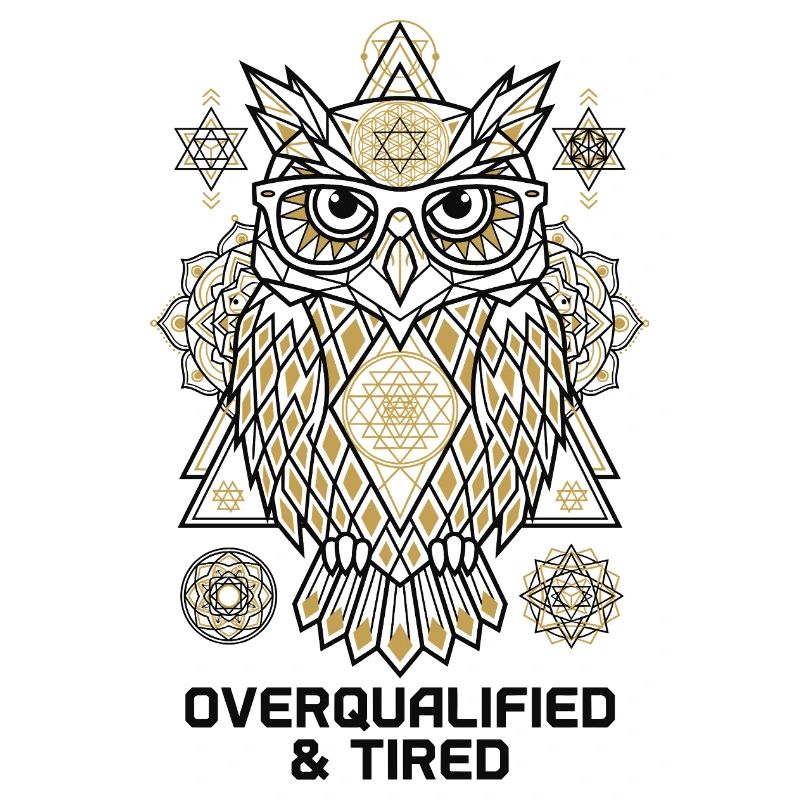 Overqualified Eule Mandala