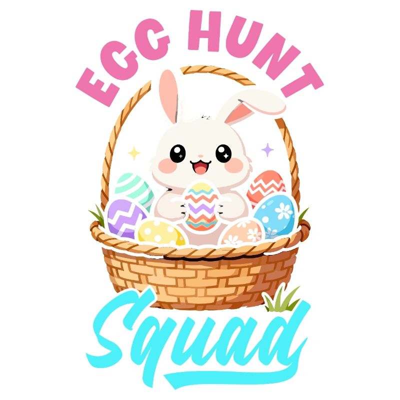 Happy Easter Sweet Easter Bunny Egg Hunt Easter Eggs