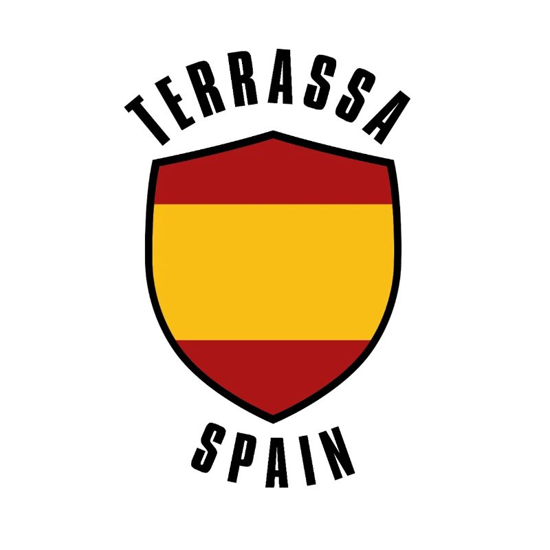 Termassa Spain Shield emblem in flag colour