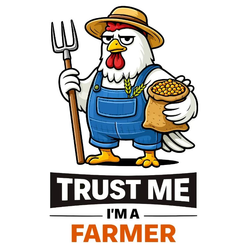 Imagine de poulet fermier Trust Me