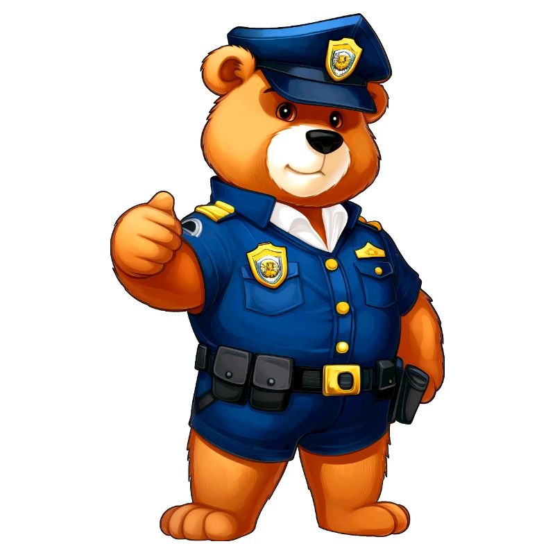 Bären Polizei