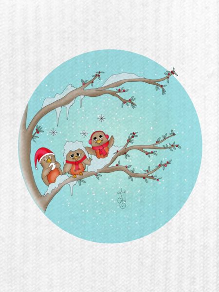 Weihnachtsvögel