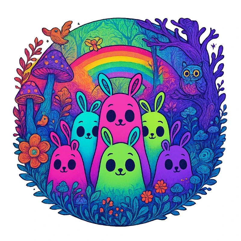 Neon Monster Freunde