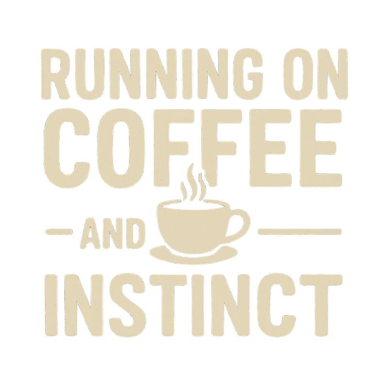 Courir au café et à l’instinct