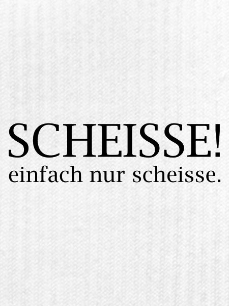 Scheisse! einfach nur scheisse.
