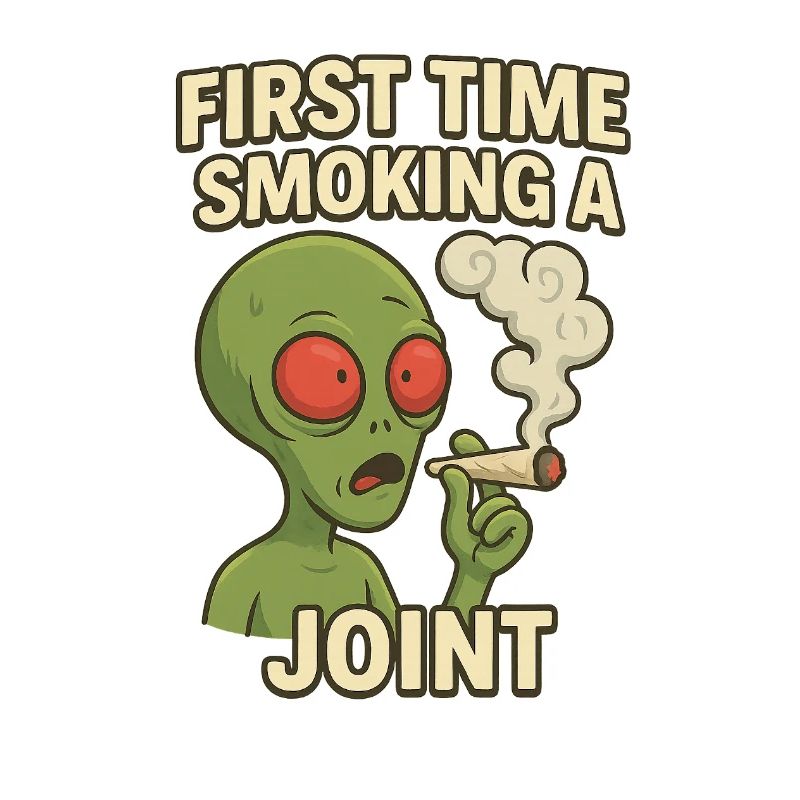 Alien First Joint Smoking
