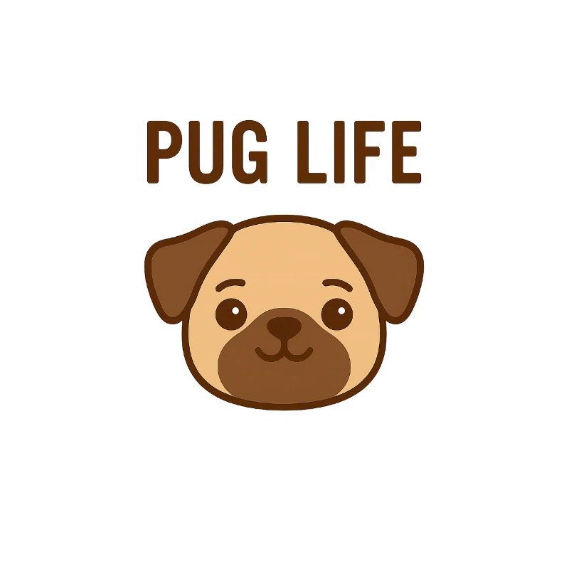 Pug Life – Mops mit Stil