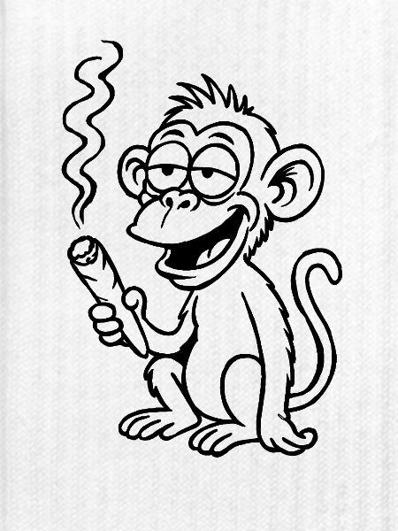 Der Affe peilt ein bisschen anders