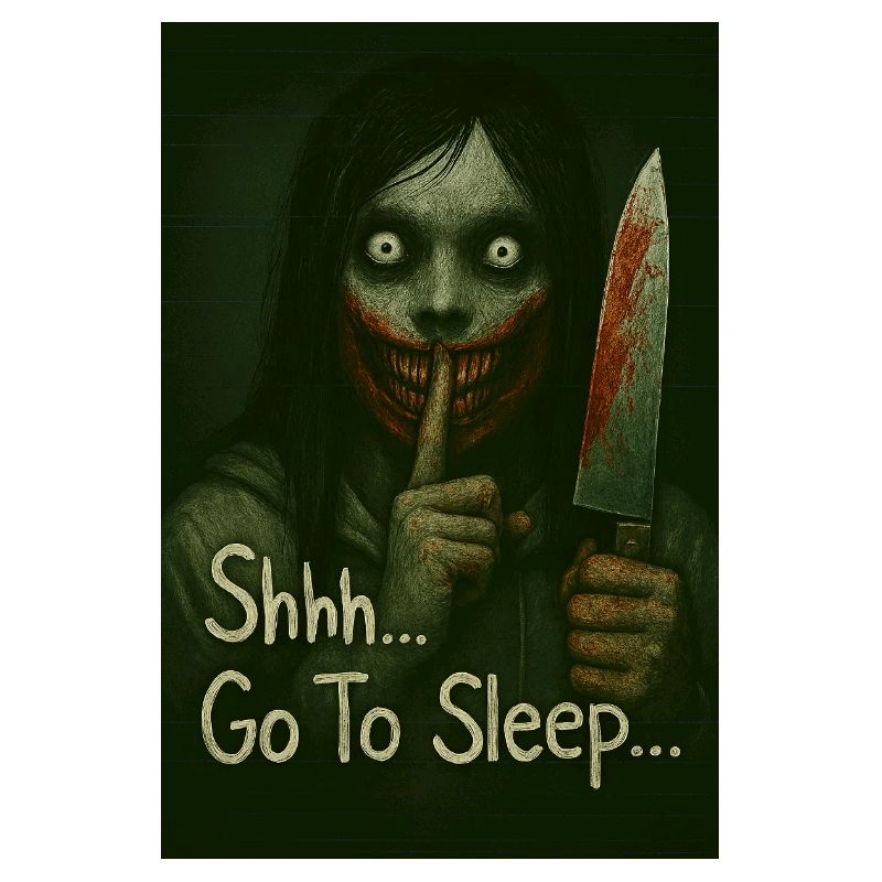 Jeff der Killer Pssst... Gehe zu Schlafmesser Art Dark