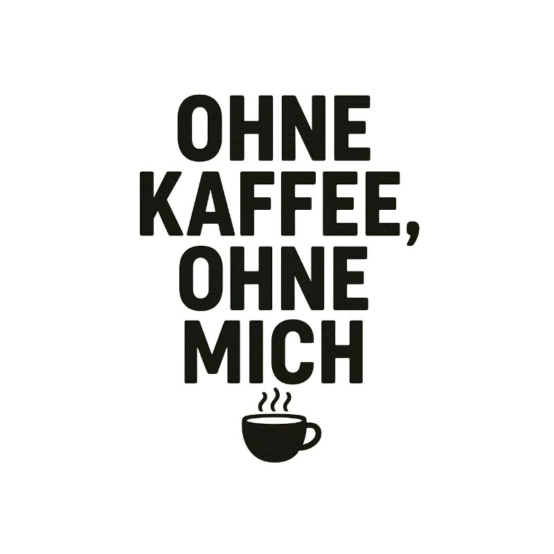Without coffee, without me