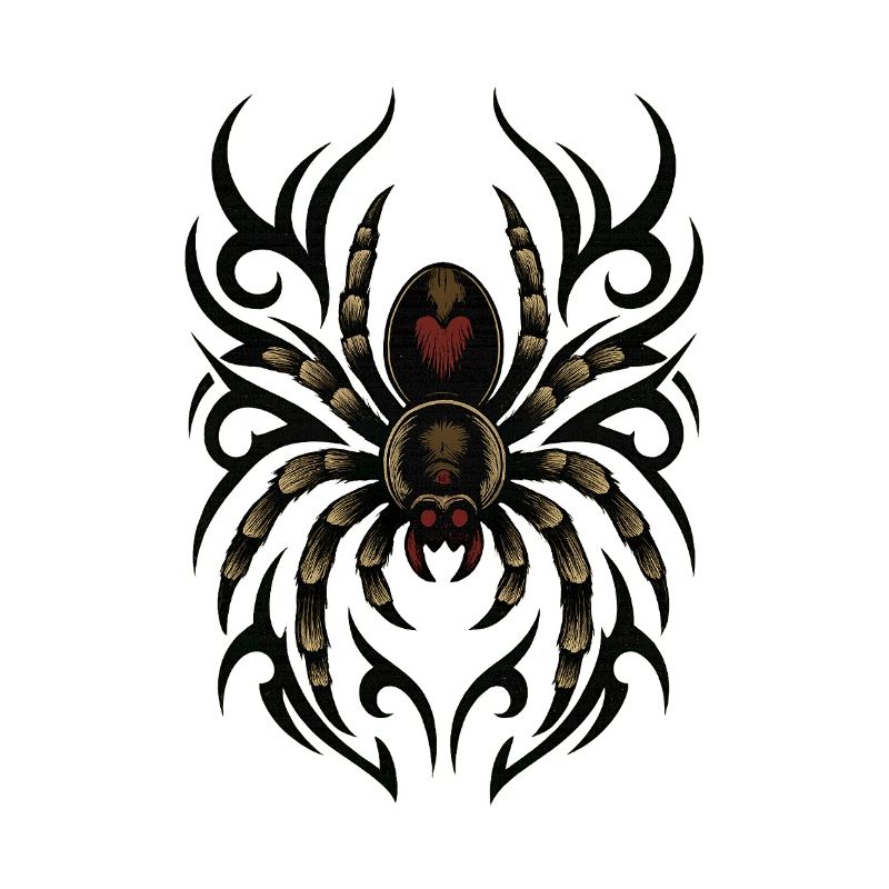 Fancy Tribal Spider