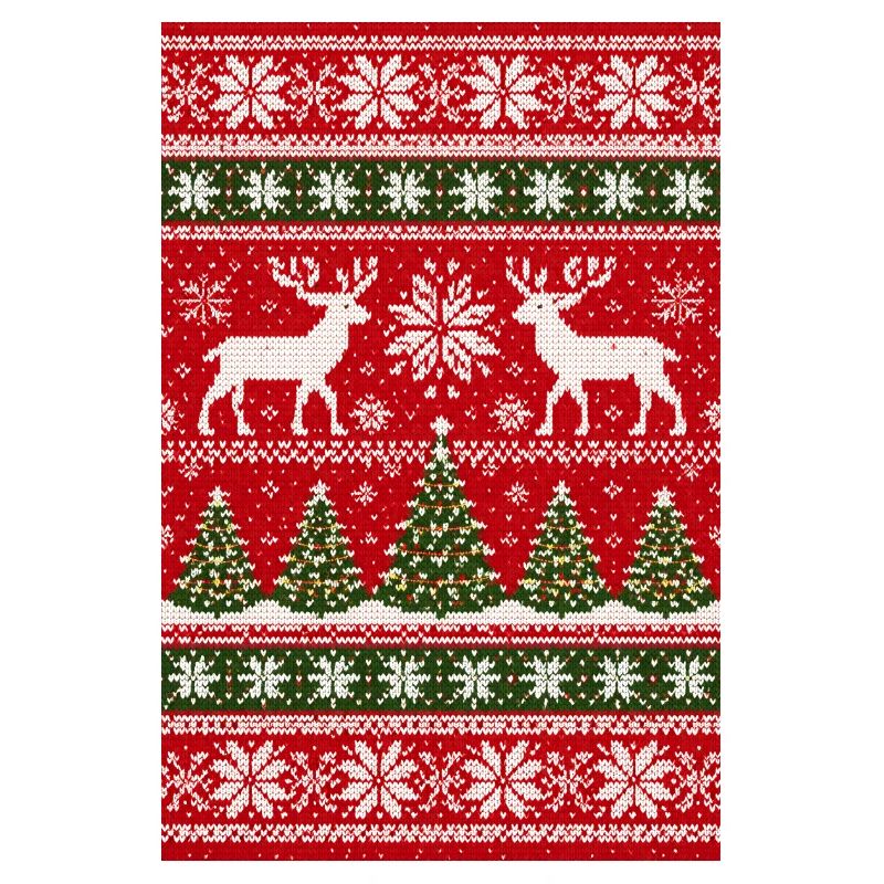 Winter Reindeer Knitting Pattern