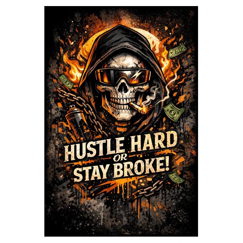 Hustle Hard oder Stay Broke