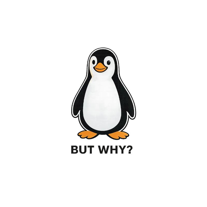 Mème Penguin Mais Why Why