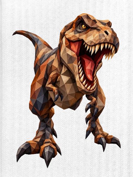 Low Poly Tyrannosaurus