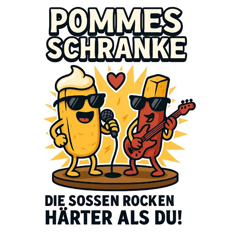 Frites, armoires, sauces, rock plus fort que vous