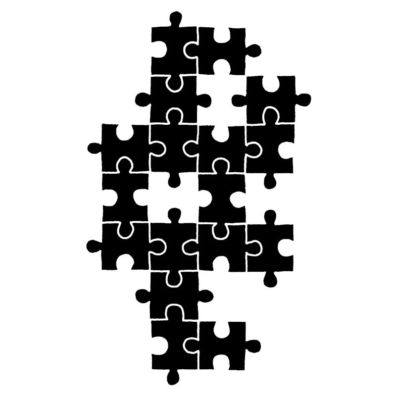 Puzzle noir