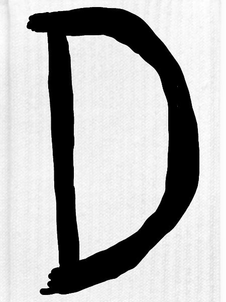 Buchstaben D