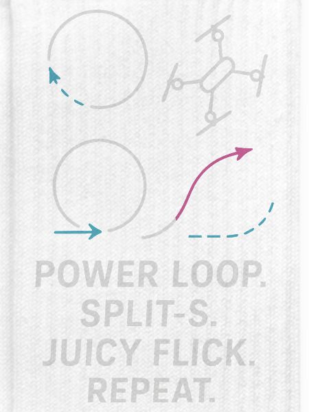Power Loop Split-S Juicy Flick Repeat