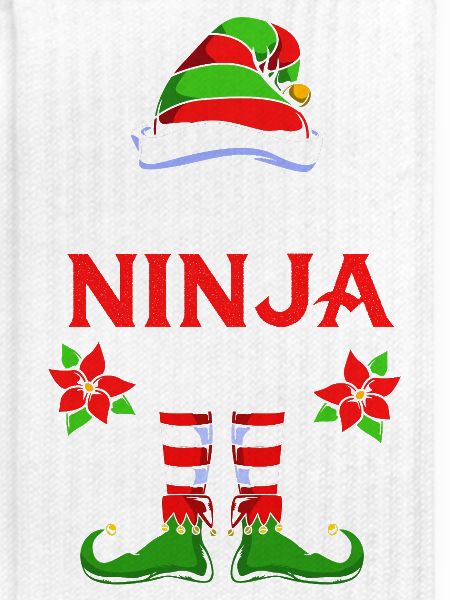 Elfe Elf Weihnachtsgeschenk Ninja