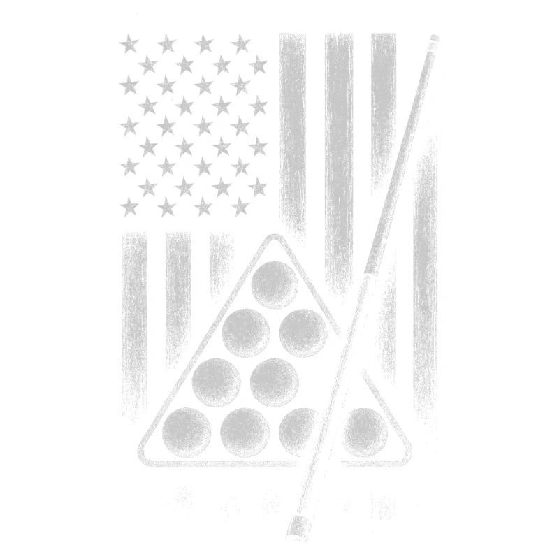 Conception de boules de billard Flag