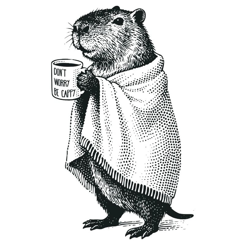 Don’t Worry Be Cappy - Automne Hiver Capybara