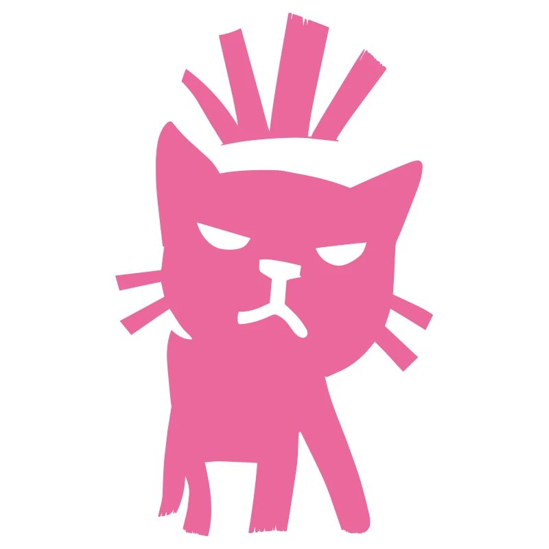 Petits Monstres : Mohawk Punk Cat