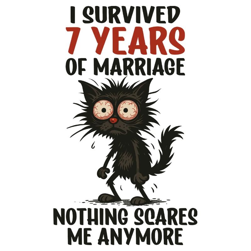 7. Hochzeitstag Geschenk Mann Frau Ehemann Ehefrau