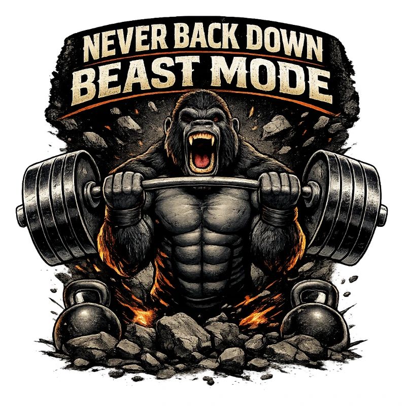 Beast Modus Kraftgorilla