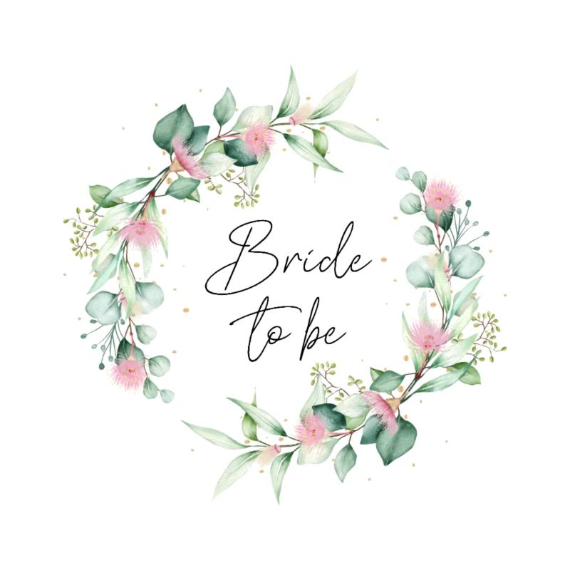 Bride To Be Bridal Bachelor Party Eucalyptus Boho