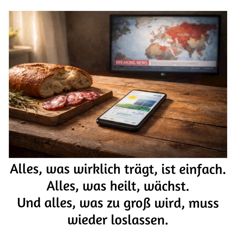 Everything that really carries is simple.