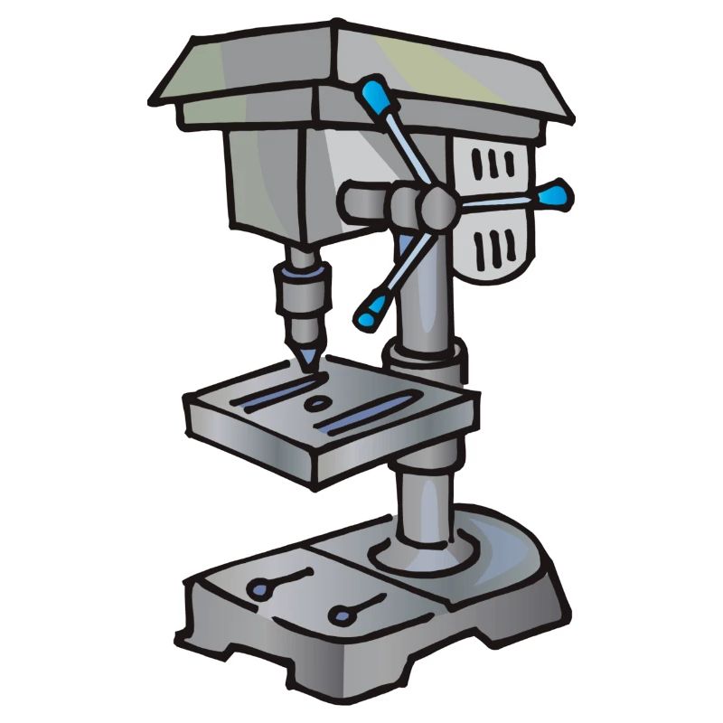 Vice - drilling machine vice