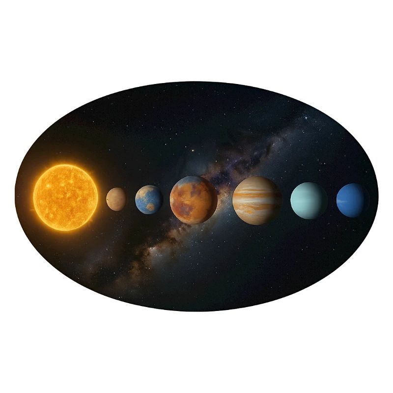 Soleil - Système solaire - Planètes