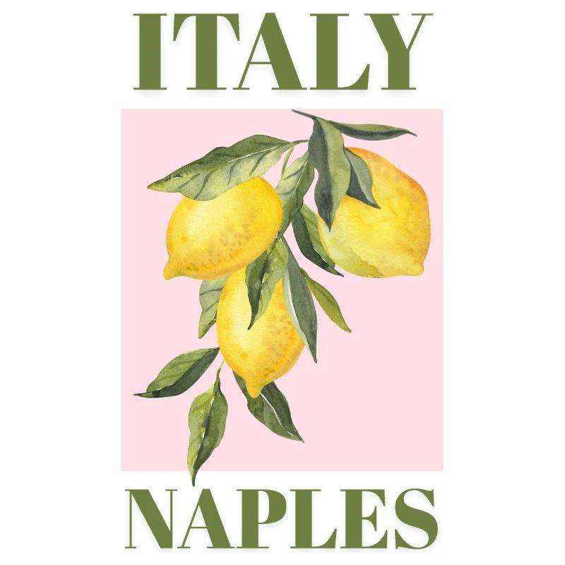 Italie Naples Plage de vacances Citrons Naples Mode