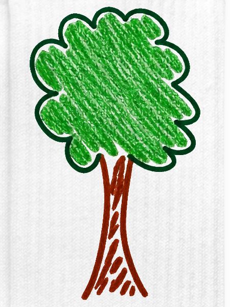 Wachsmalwaldbaum