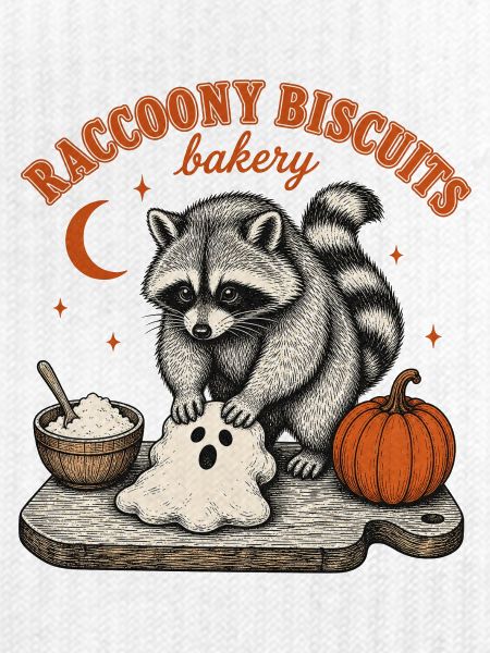 Waschbär Halloween