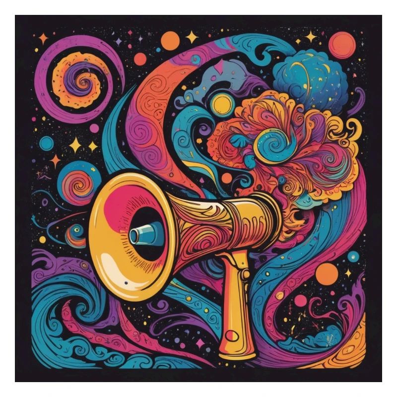 Psychedelic Exploration with Space Speaker