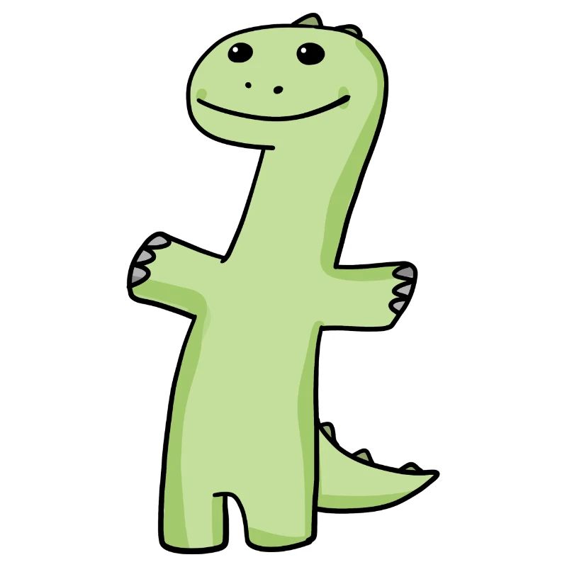 Vert dinosaure