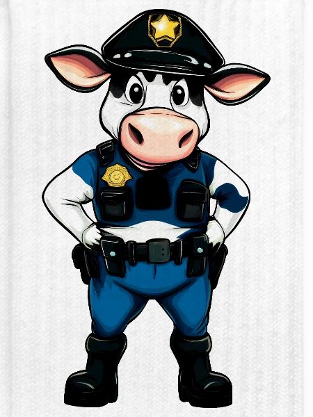 Kühe Polizei