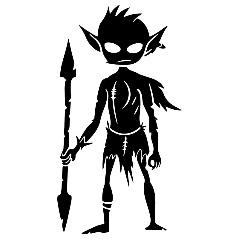 Figurine d’Orc Gobelin