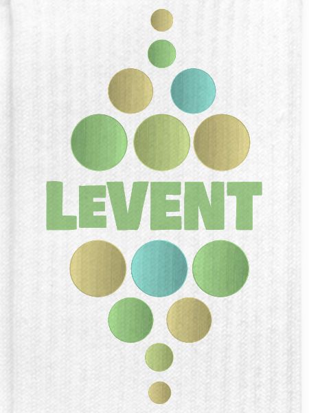 Pastell Dotenpyramide LEVENT