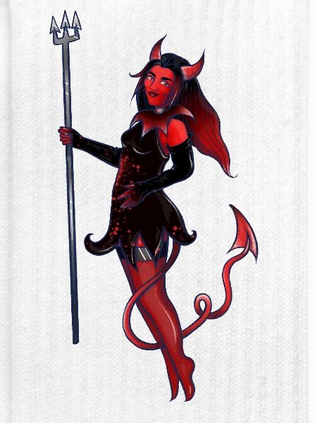 Crimson Devil Verführerin