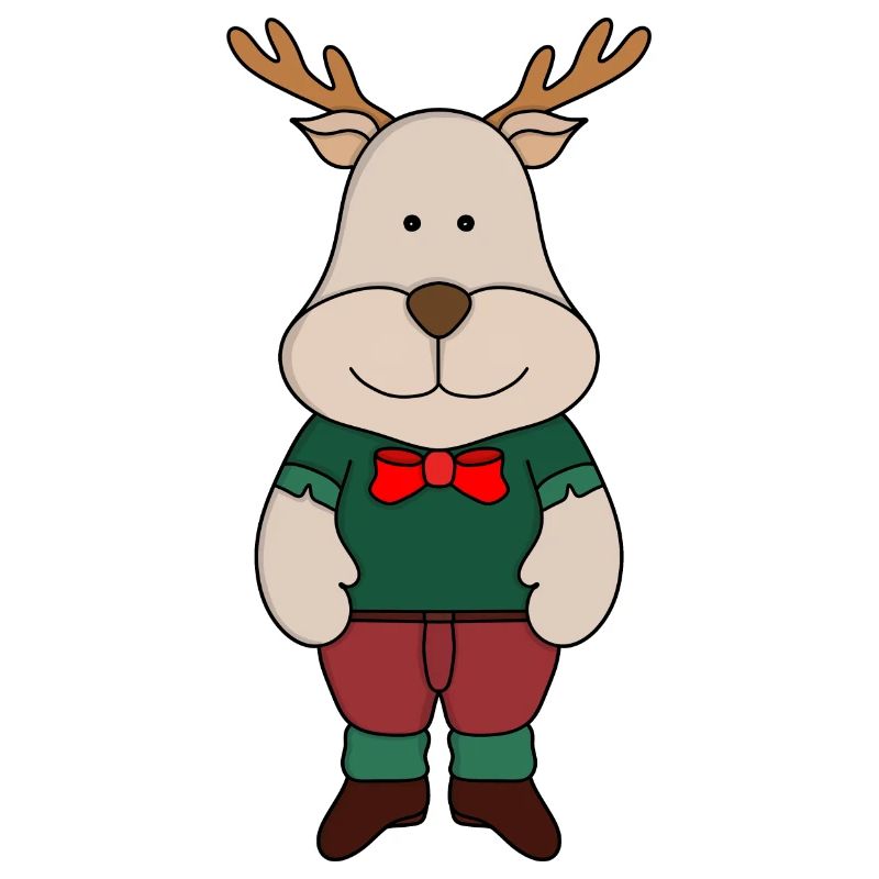 A cute deer