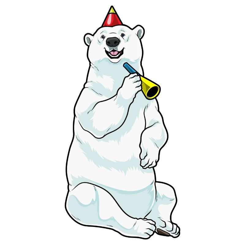 Polar Bear Birthday Toad