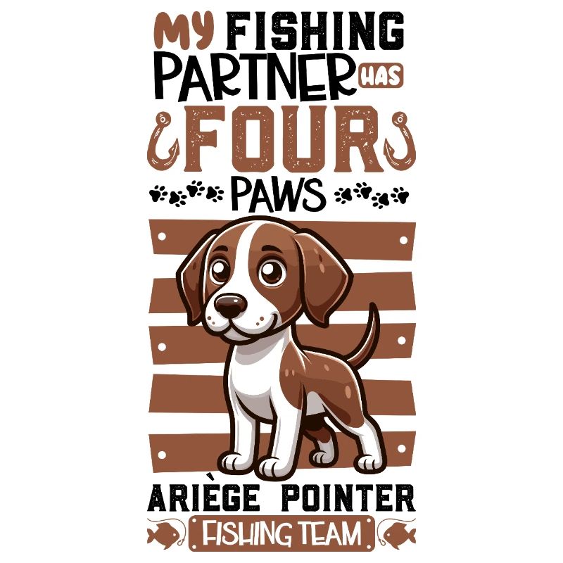Fishing and Braque de l'Ariège
