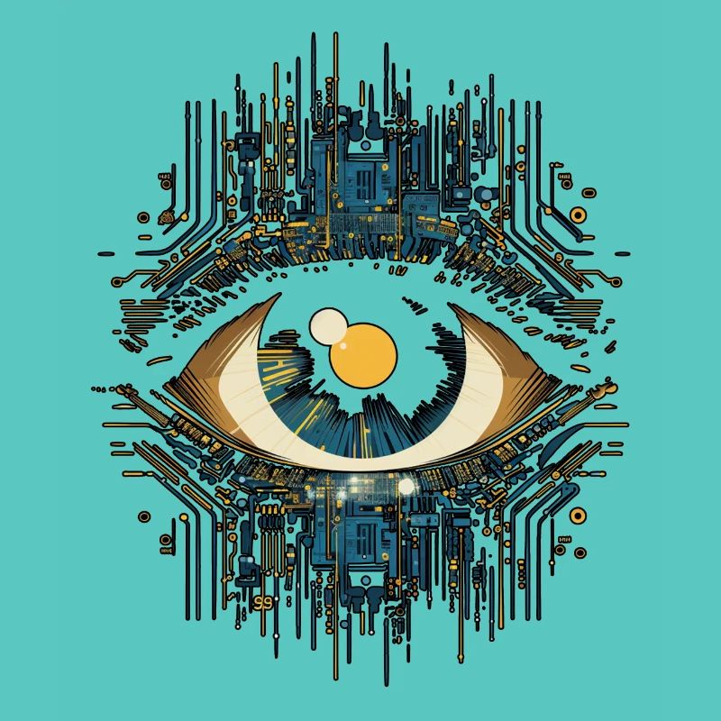 Électronique oculaire