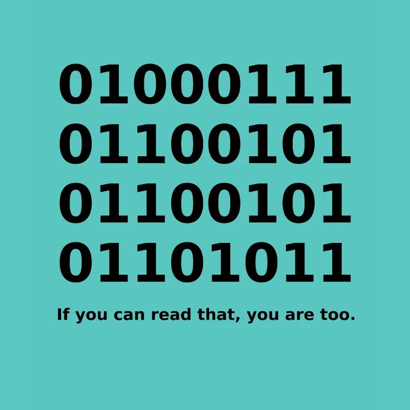 Binary / Binär Code Binärcode Funny T-Shirt