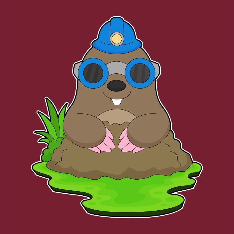 Mole Miner Mining Helmet Mining